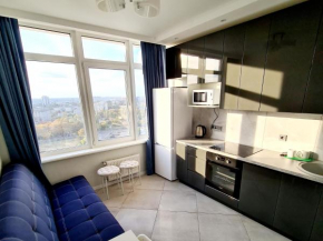 Cozy 449 apartment with a bedroom on the 22nd floor in the center